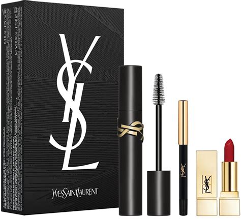 yves saint laurent mascara 3 piece set|ysl false lash effect mascara.